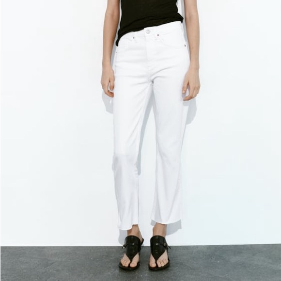 Zara Denim - Zara White Jeans
